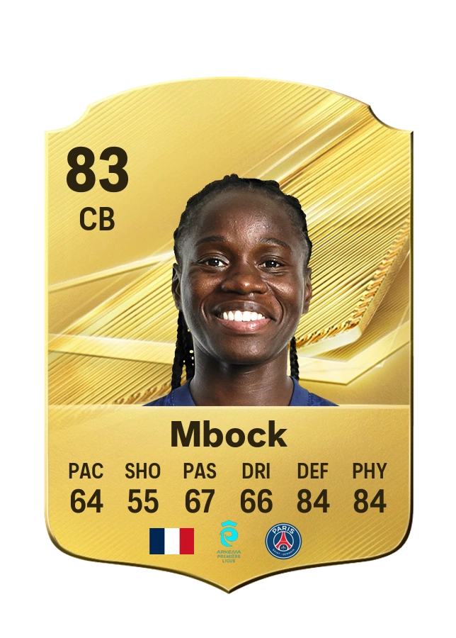 Carta Common di Griedge Mbock, valutazione 83