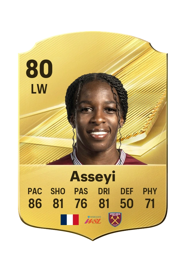 Viviane Asseyi, Common-kaart, rating 80