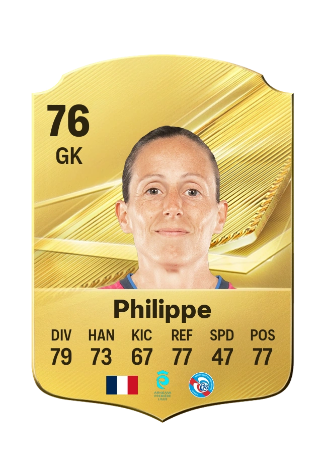 Laëtitia Philippe, Common card, rated 76