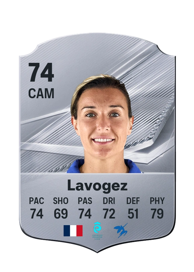 Carte Common de Claire Lavogez, note 74