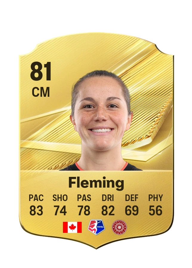 Jessie Fleming, karta Common, ocena 81