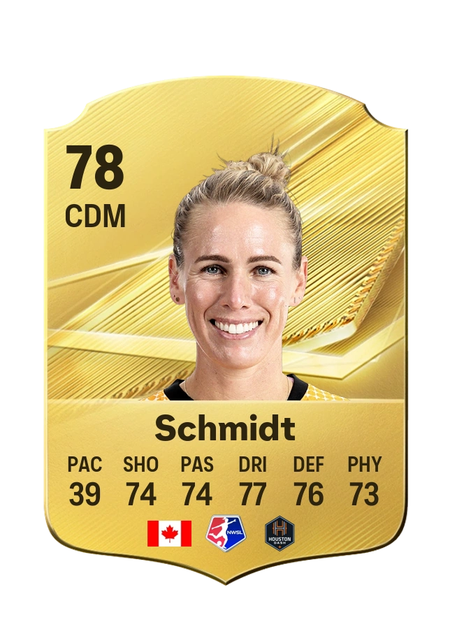 Sophie Schmidt, Common card, rated 78