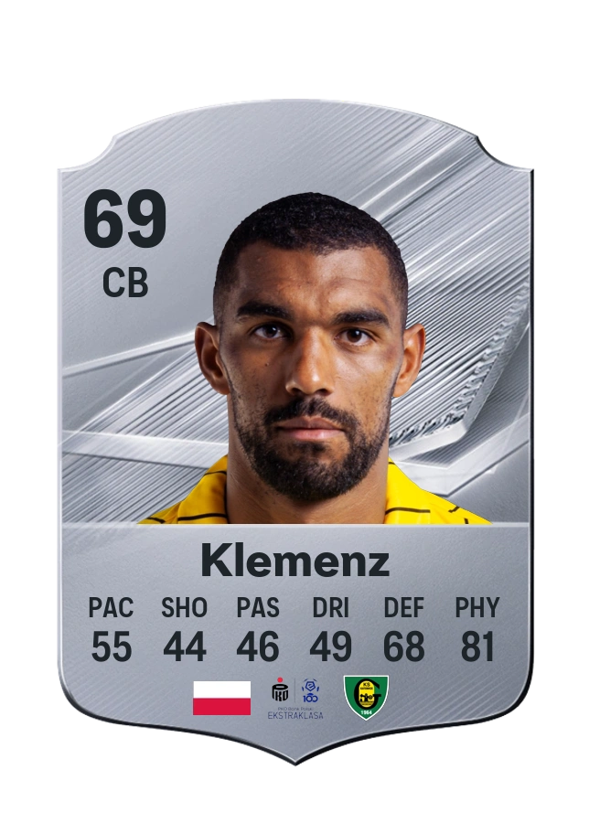 Lukas Klemenz, Common card, rated 69