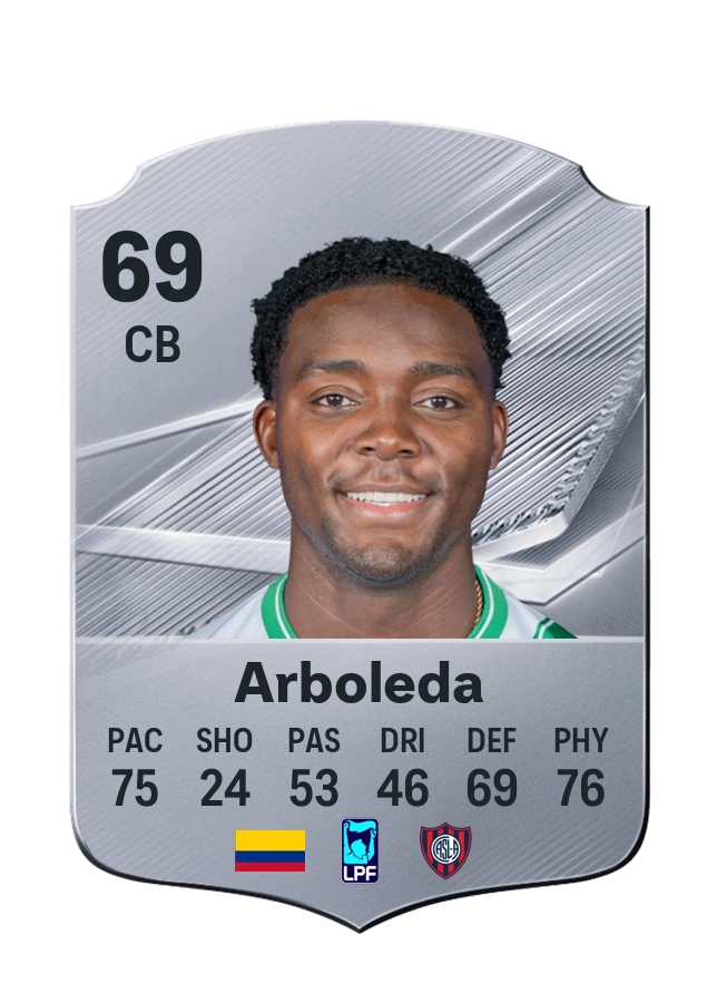 Carta Common de Danilo Arboleda, valoración 69