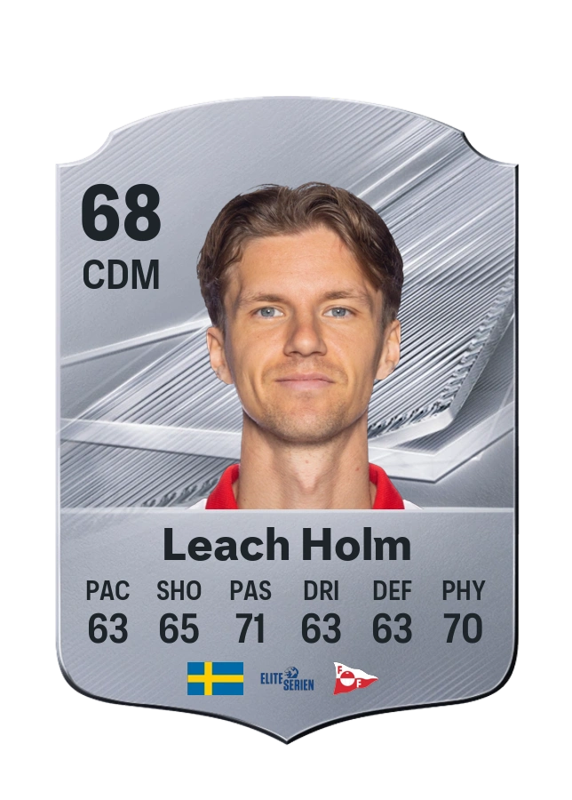 Carta Common di Samuel Leach Holm, valutazione 68