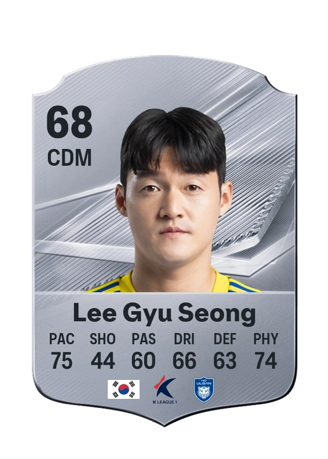 Lee Gyu Seong، بطاقة Common، بتقييم 68