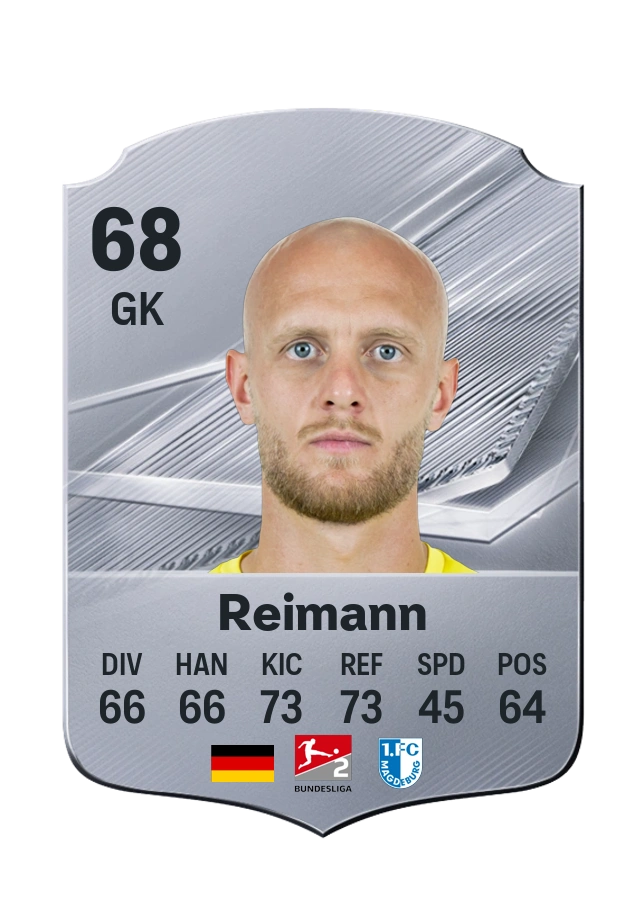 Dominik Reimann, karta Common, ocena 68