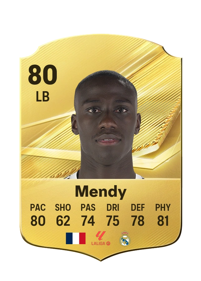 Ferland Mendy, Common card, rated 80