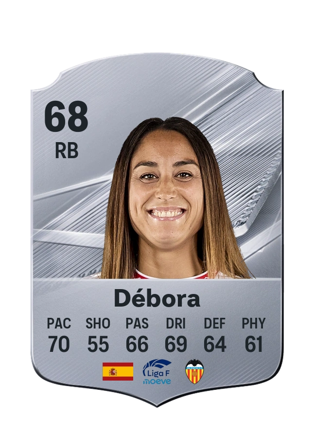 Débora، بطاقة Common، بتقييم 68