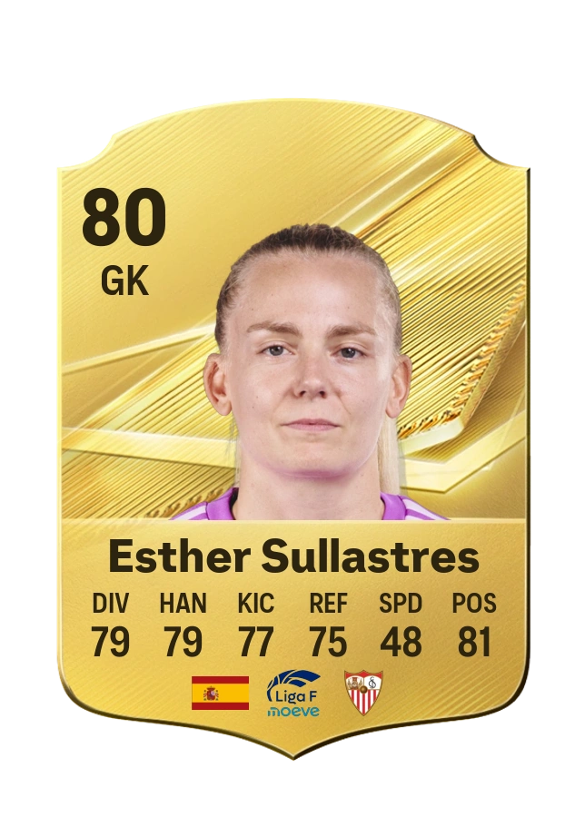 Esther Sullastres, karta Common, ocena 80
