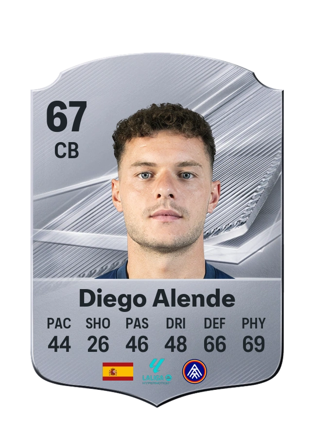 Carta Common de Diego Alende, valoración 67