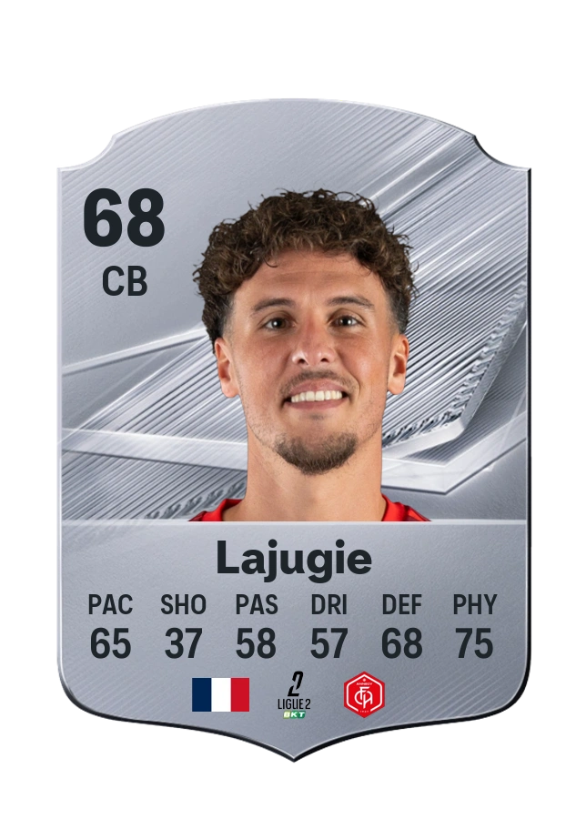 François Lajugie, Common card, rated 68