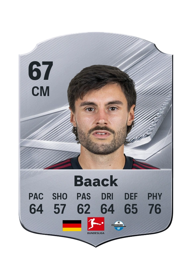 Carte Common de Tom Baack, note 67