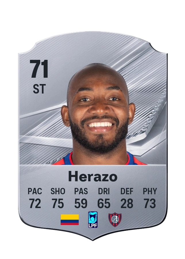 Carta Common de Diego Herazo, valoración 71