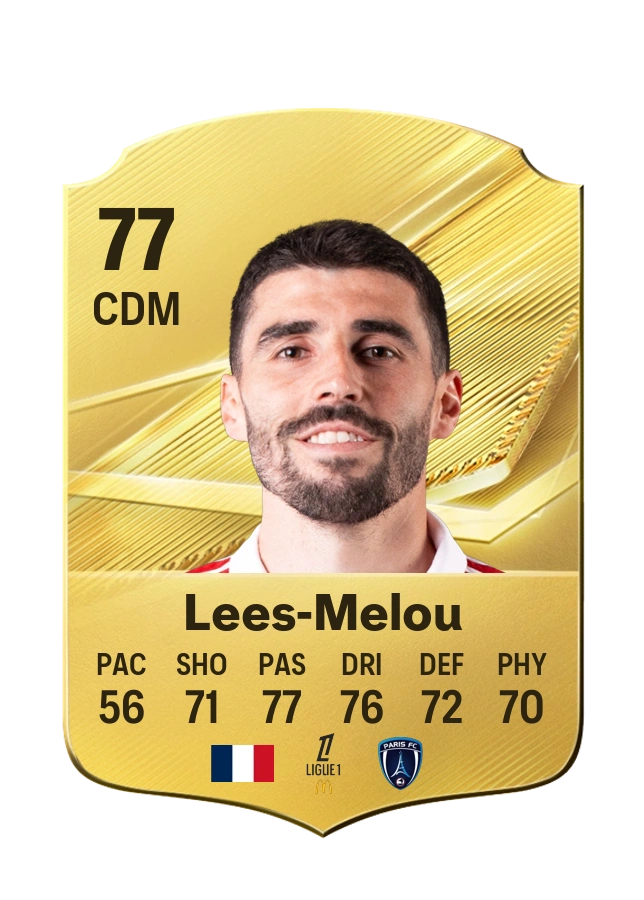 Pierre Lees-Melou, Common card, rated 77
