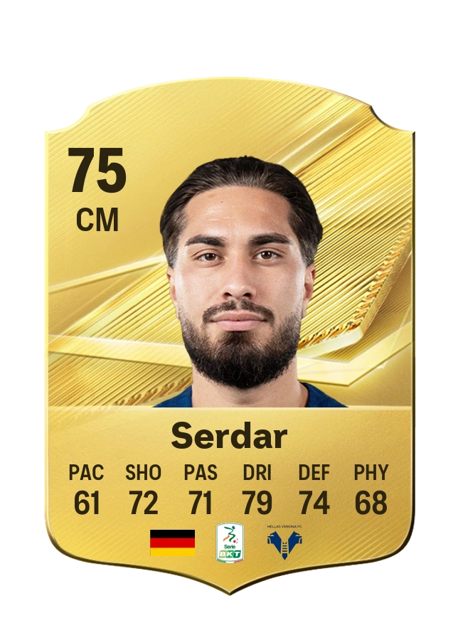 Suat Serdar, karta Common, ocena 75