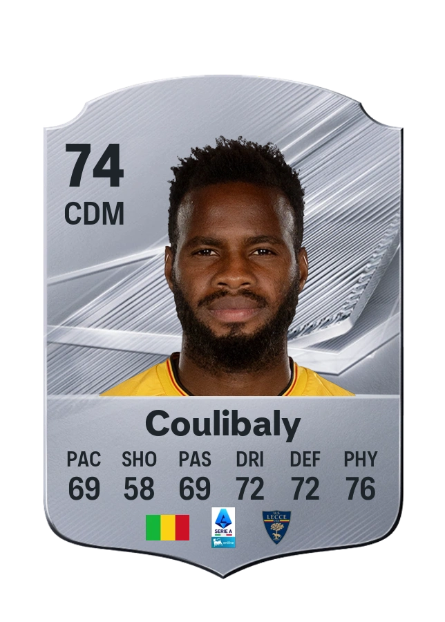 Lassana Coulibaly, Common card, rated 74