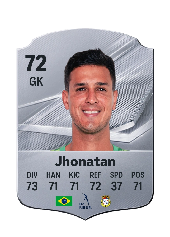 Jhonatan, karta Common, ocena 72