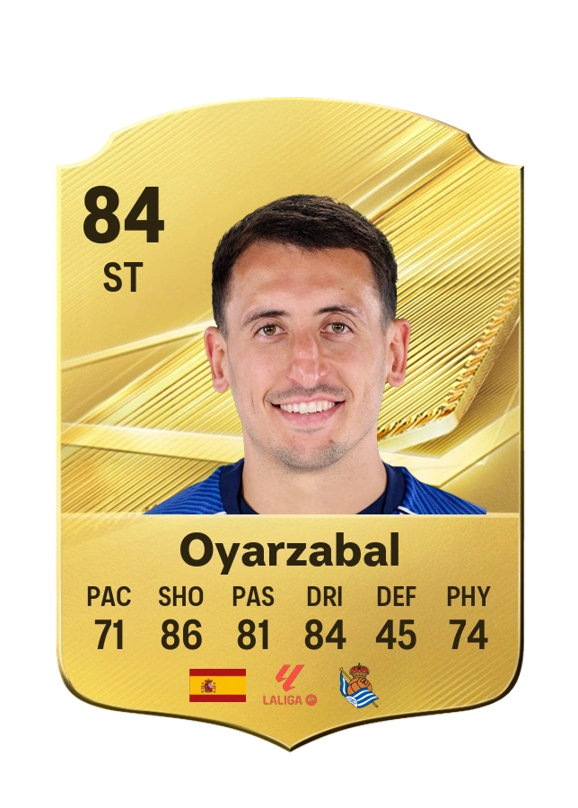 Carta Common de Oyarzabal, valoración 84