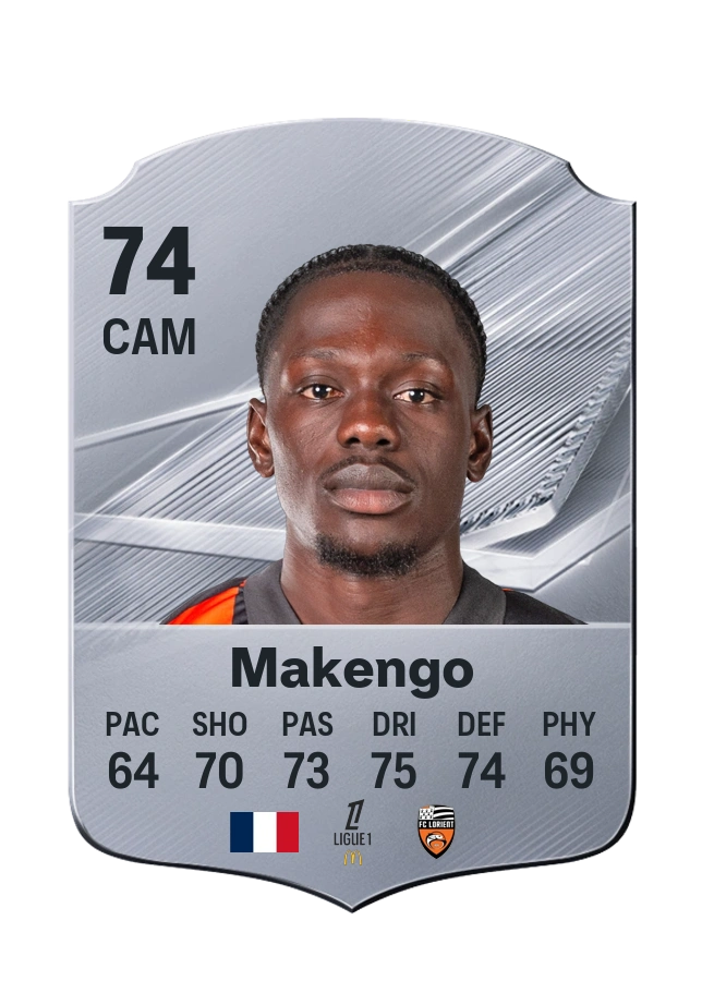 Jean-Victor Makengo, Common-kaart, rating 74