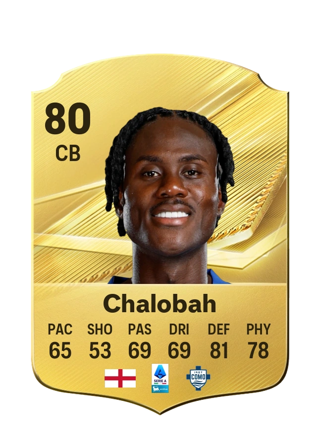 Trevoh Chalobah, Common card, rated 80