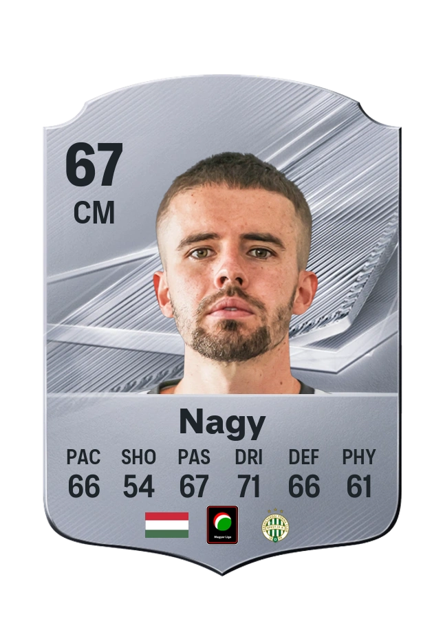 Ádám Nagy, Common card, rated 67