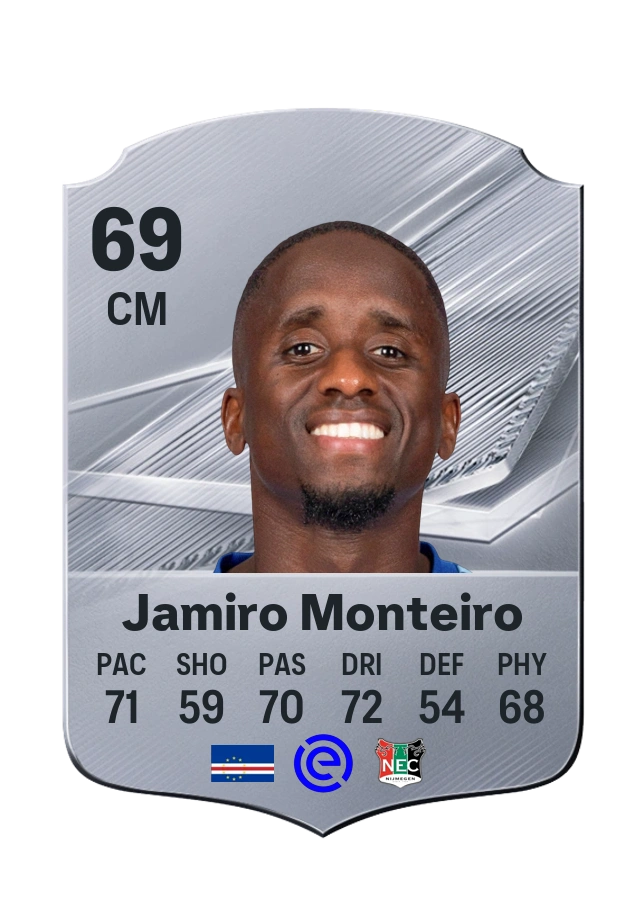 Carta Common de Jamiro Monteiro, valoración 69