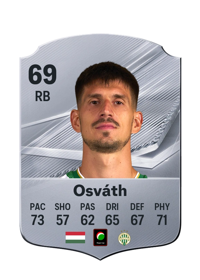 Attila Osváth, Common card, rated 69