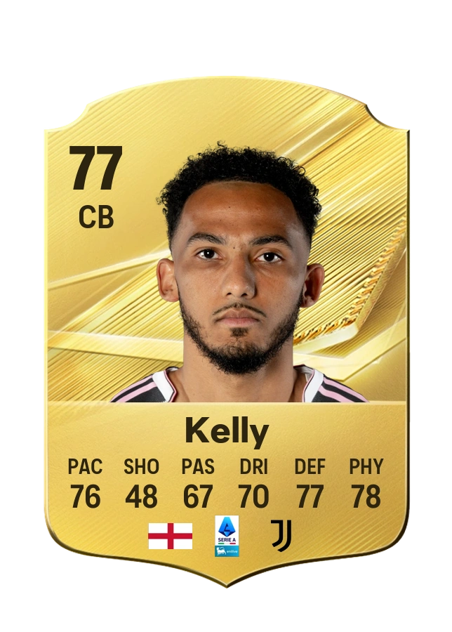 Lloyd Kelly, Common card, rated 77