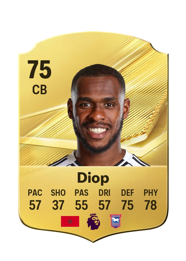 Issa Diop, Common card, rated 75