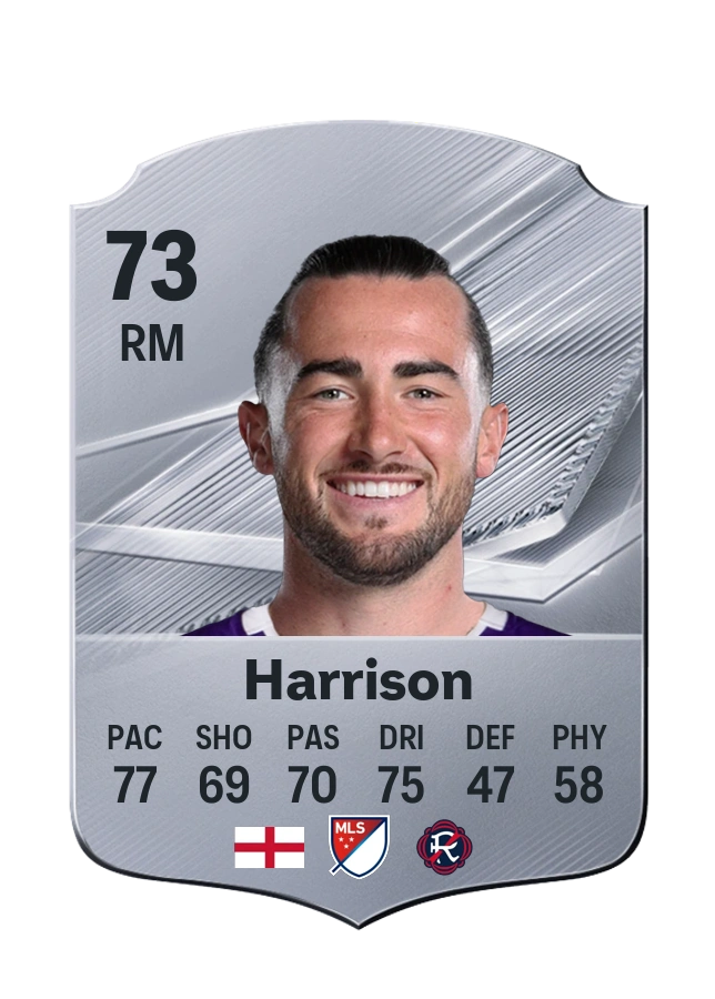 Carte Common de Jack Harrison, note 73