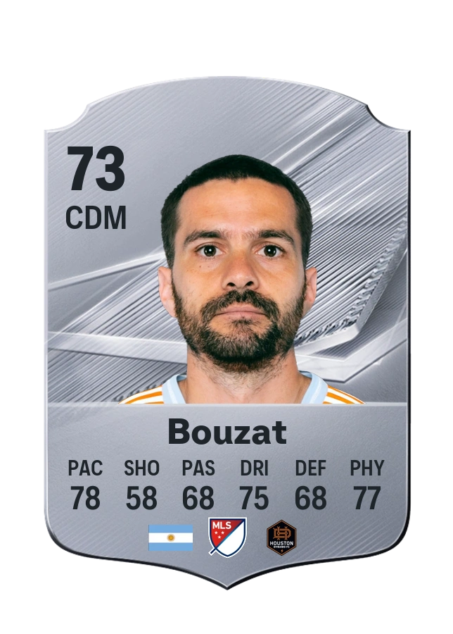 Agustín Bouzat، بطاقة Common، بتقييم 73
