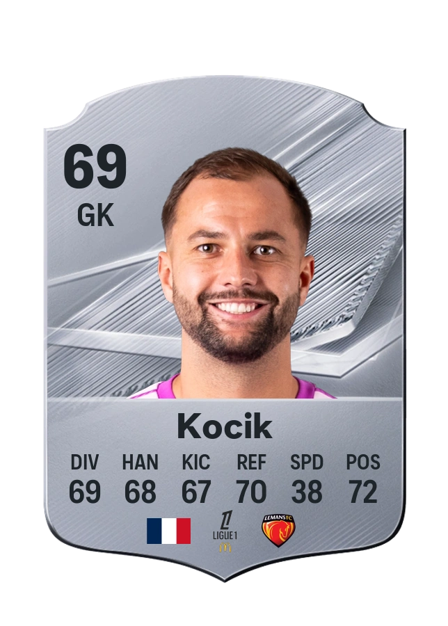 Nicolas Kocik, Common card, rated 69