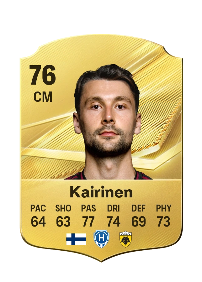 Kaan Kairinen, Common-kaart, rating 76