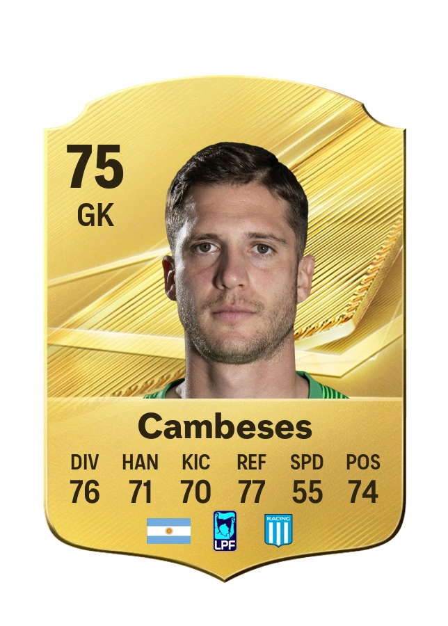 Carte Common de Facundo Cambeses, note 75