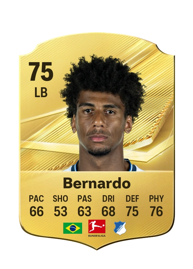 Bernardo, Common card, rated 75