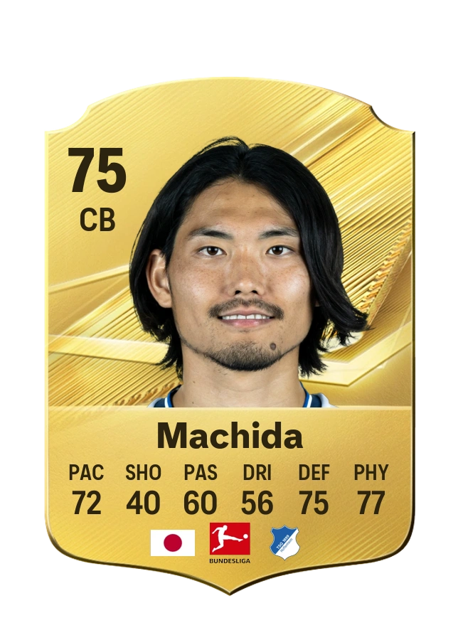 Koki Machida، بطاقة Common، بتقييم 75