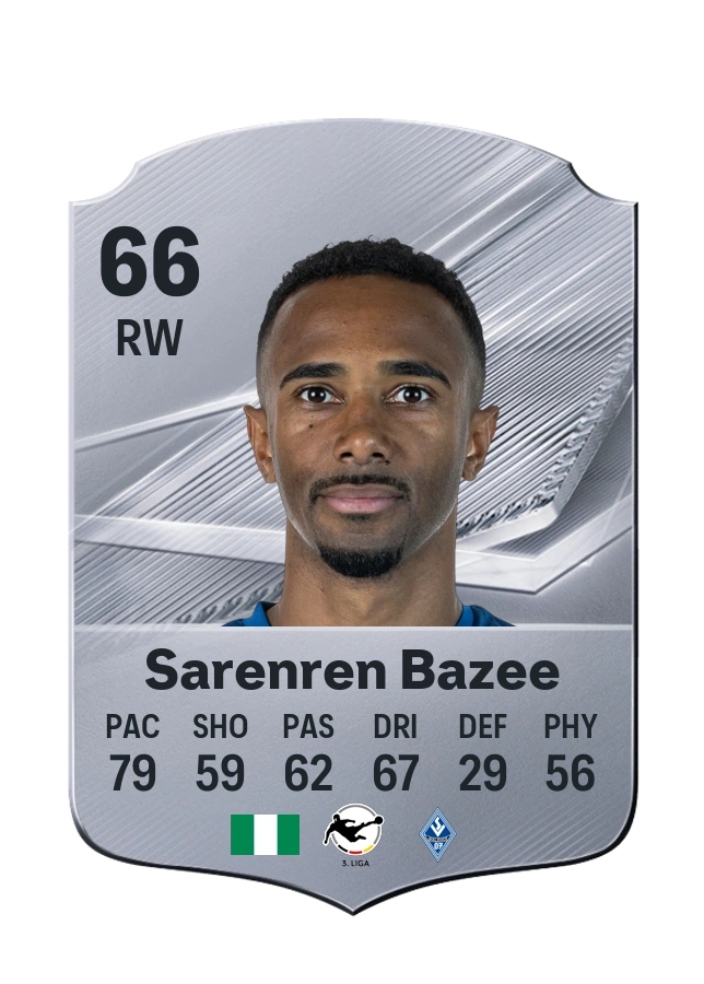 Carte Common de Noah Joel Sarenren Bazee, note 66