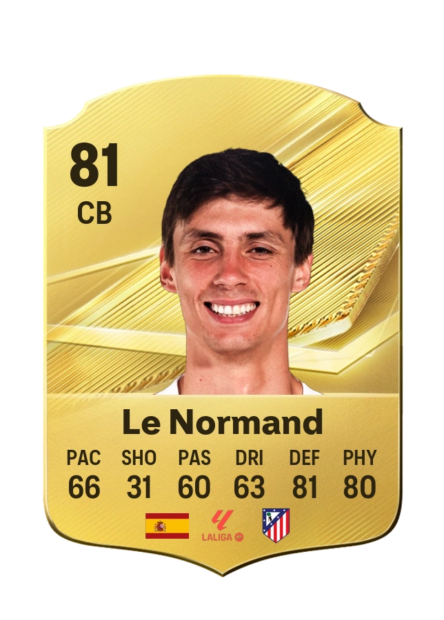 Common-Karte von Robin Le Normand, Wertung 81