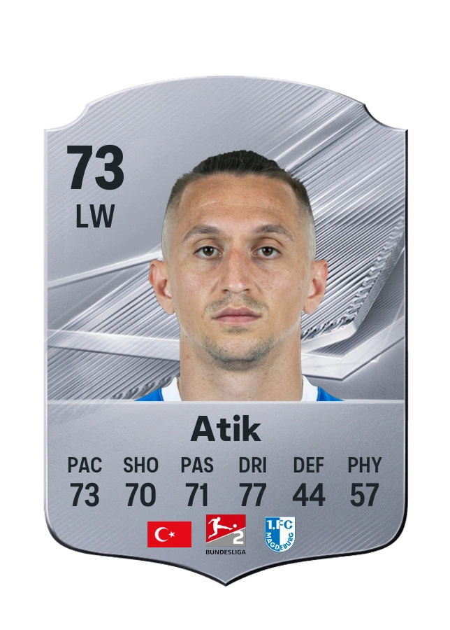 Barış Atik, Common card, rated 73