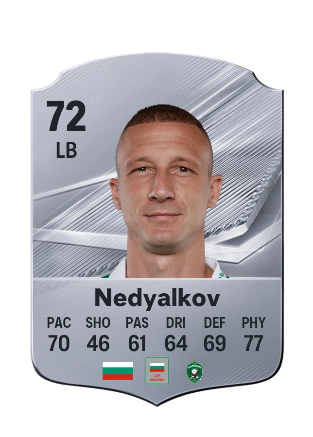 Carta Common di Anton Nedyalkov, valutazione 72