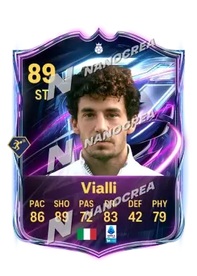 Carta Base Hero di Gianluca Vialli, valutazione 89