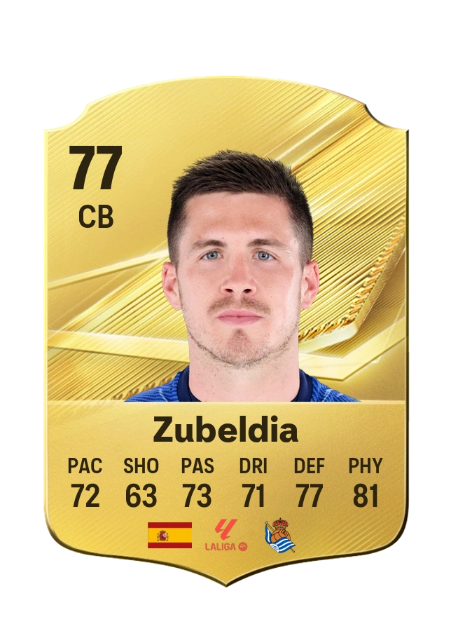 Carta Common di Zubeldia, valutazione 77