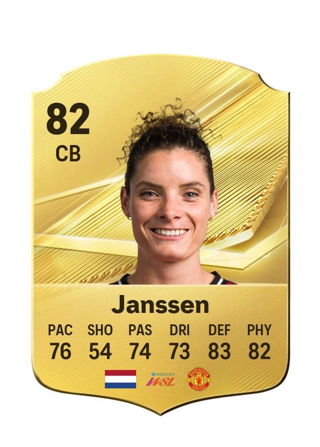 Dominique Janssen, karta Common, ocena 82