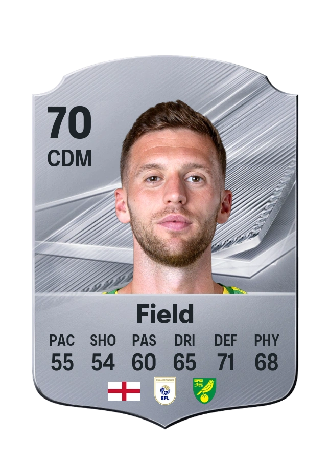 Carta Common di Sam Field, valutazione 70