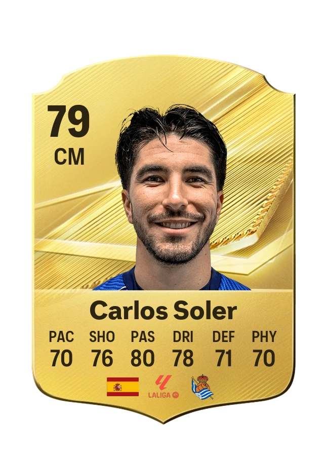 Carta Common di Carlos Soler, valutazione 79