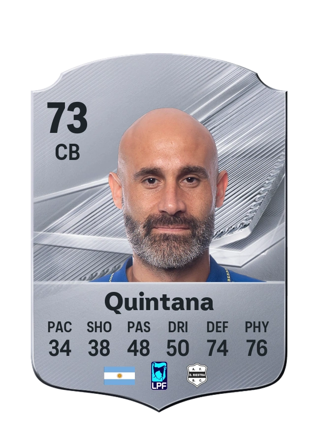 Carlos Quintana, Common card, rated 73