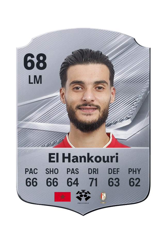 Mohammed El Hankouri, Common card, rated 68