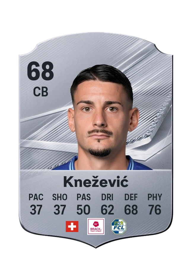 Carta Common de Stefan Knežević, valoración 68