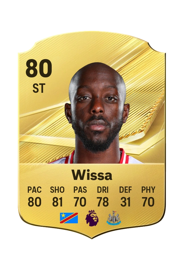 Carta Common di Yoane Wissa, valutazione 80